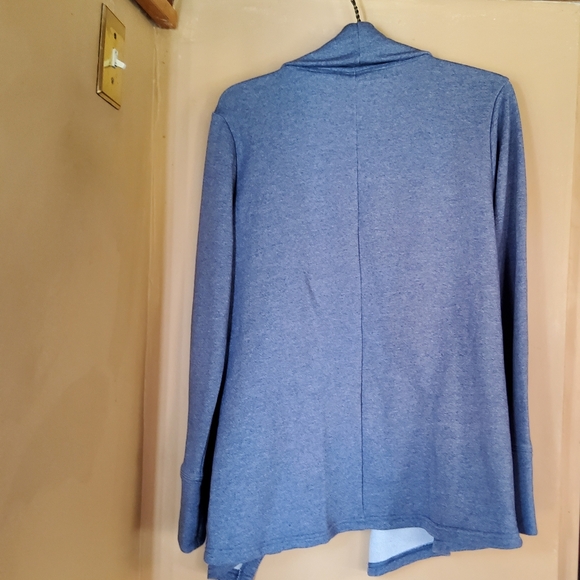 Athletic Works Open Front Waterfall Style Sweater - Picture 6 of 6